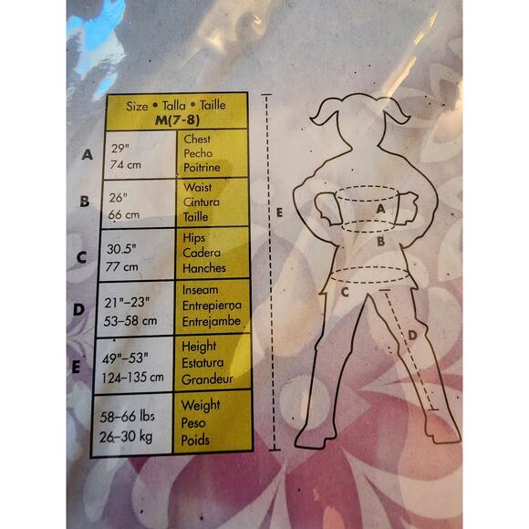 Anna Traveling Prestige Frozen Disney Princess Deluxe Child Costume Size 7-8 - Picture 4 of 4